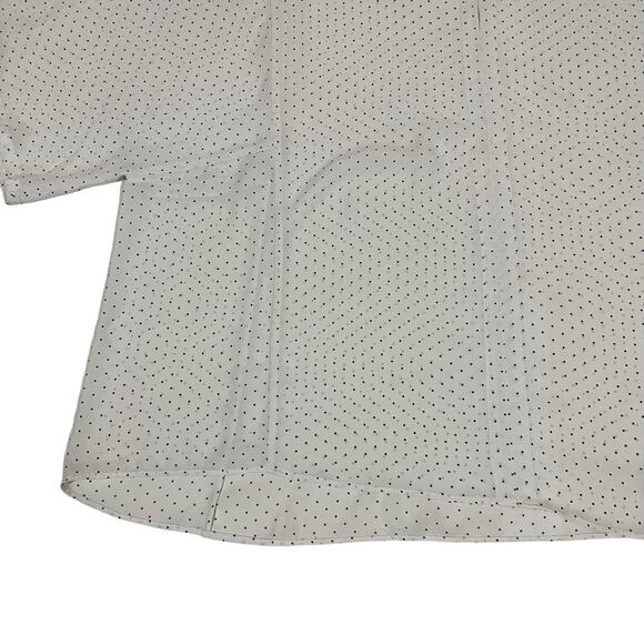 T Tahari Woman Polka Dot Blouse - White - 2X - Picture 7 of 8